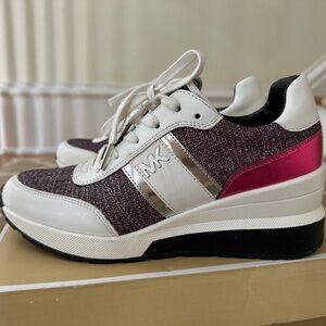 Michael Kors platform sneakers size 8